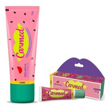 Imagem de Kit Carmed Gel Dental e Protetor Labial 10g Melância