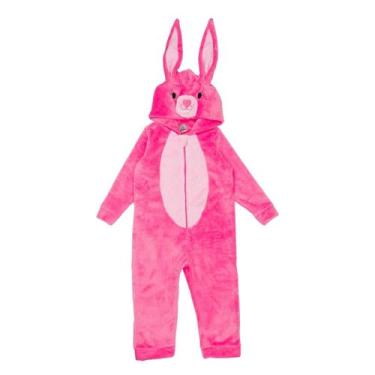 Imagem de Macacão Inverno Bichos Fleece Fantasia Animais Bebê Infantil - AG Indu