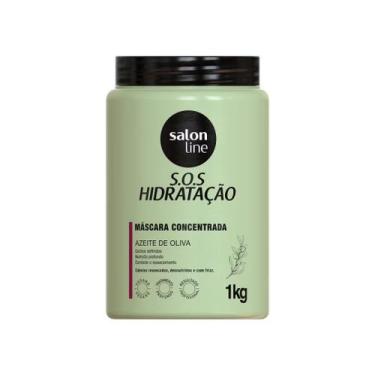 Imagem de Sl masc sos hidratacao 1kg azeite de oliva - Salon Line