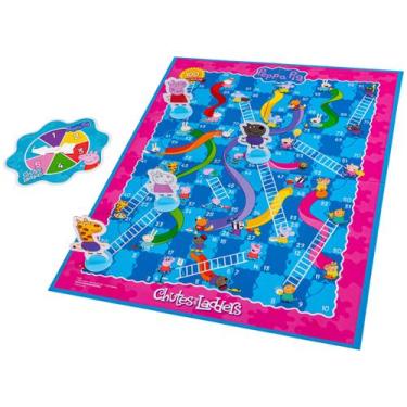 Imagem de Jogo Peppa Pig Chutes And Ladders Subir E Escorregar - Hasbr - Hasbro