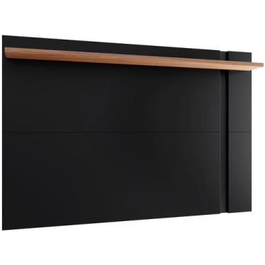 Imagem de Painel Suspenso Extensivo TV até 70" 1 Prateleira Leme - Colibri, Pret