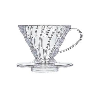 Imagem de Coador Hario V60 Acrílico Transparente Tamanho 01 Coador para Café em Acrílico Hario V60 Transparente - Tamanho 01
