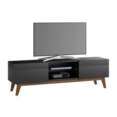 Imagem de Rack Classic 2g 1.8 Preto - Imcal Móveis