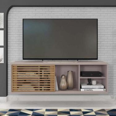 Imagem de Rack Bancada Para Tv 55 Polegadas Multiverso Cinza Caemmun - CAEMMUN M