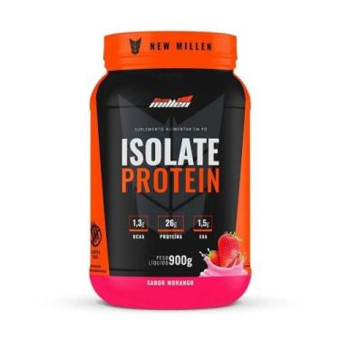 Imagem de Isolate Protein 900g Sabor Morango - NEW MILLEN