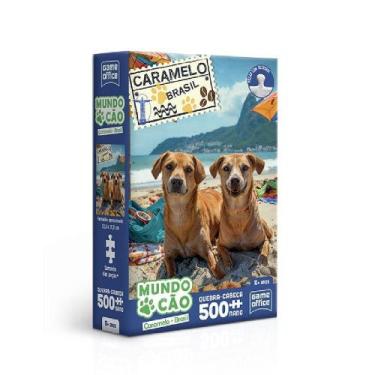 Imagem de Quebra-Cabeça 500 Peças Nano Mundo Cão Brasil - Toyster