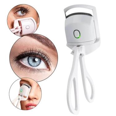 Imagem de Modelador de Cílios Elétrico Modelador Curvador Automático Portátil com Aquecimento Ráp...