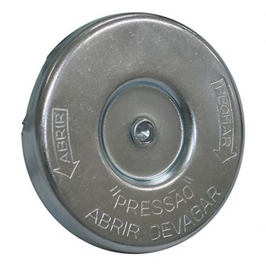 Imagem de Tampa do Radiador 10 LBS para Sistema de Arrefecimento F-1000 79 a 98 Ford Prata Vedação Eficiente Padrão Original