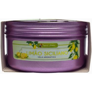 Imagem de Vela Aromática Limao Siciliano para Perfumar e Aromatizar o Ambiente com bem-estar e Re...
