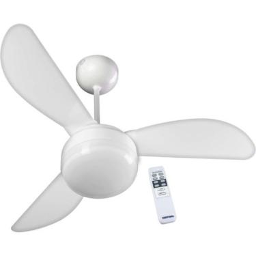 Imagem de Ventilador De Teto Ventisol Fenix 3 Pás Com Controle Branco 220V