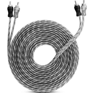 Imagem de Cabo techone injetado rca transferencia 5 metro preto - Tech One