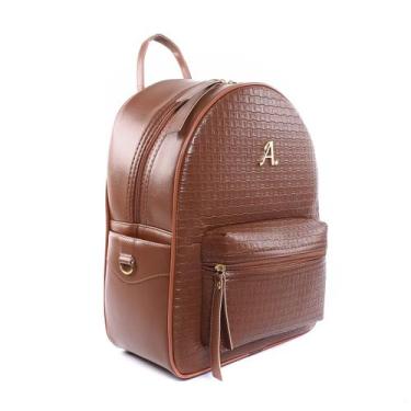 Imagem de Mochila Feminina Grande Escolar Notebook Espaçosa Confortável - Alice 