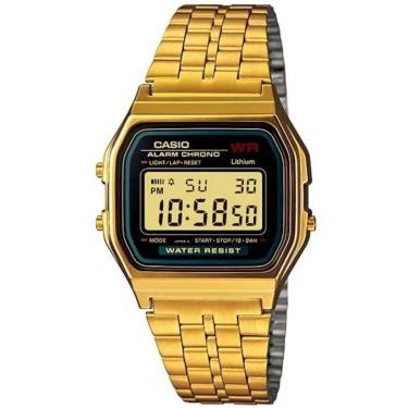 Imagem de Relógio Casio Vintage A159WGEA-1DF Dourado Unissex-Unissex