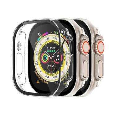 Imagem de Protetor De Tela Para Apple Watch 49mm Ultra 2, Pacote Com 3 Capas Ult