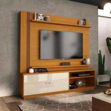 Imagem de Estante Home para Tv até 65 Polegadas 2 Portas Ripado Portugal - Edn M