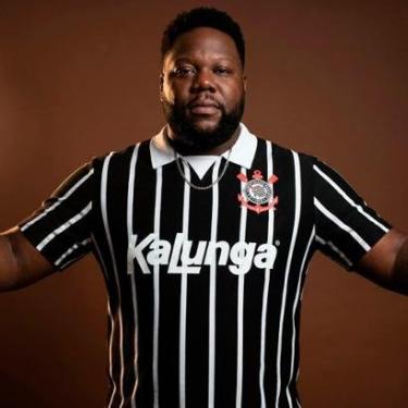 Imagem de Camisa Polo Retrô Corinthians Plus Size 1990 Masculina-Masculino