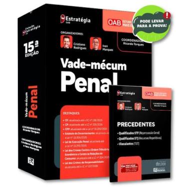 Imagem de Vade-mécum Penal 15ª Edição - 2ª Fase OAB Exame 46 - Editora Rideel