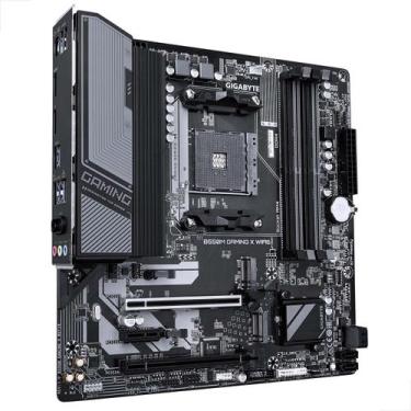 Imagem de Placa Mãe Gigabyte B550M GAMING X WIFI6 AMD AM4 DDR4 mATX