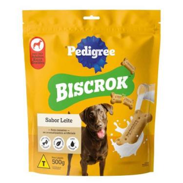 Imagem de Biscoito Pedigree Biscrok para Cães Adultos de Raças Grandes 500g - MA