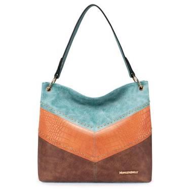 Imagem de Bolsa Hobo Montana West de couro grande para mulheres MWC-047BTQ
