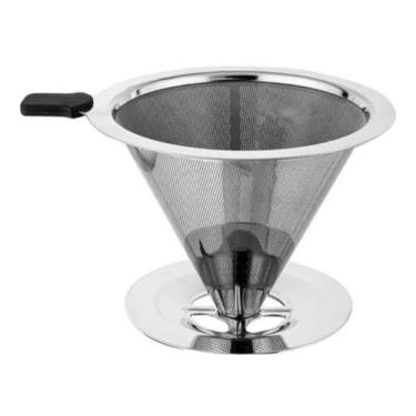Imagem de Filtro coador permanente 102 para café/chá- inox- - NYBC