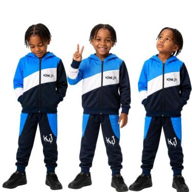 Imagem de Conjunto De frio Infantil E Juvenil Menino Inverno Calça e Casaco - CO