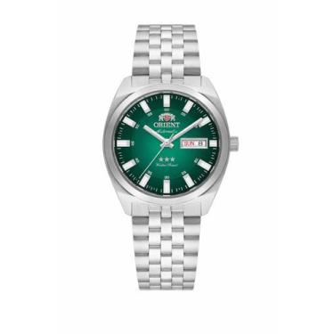 Imagem de Relógio Orient Masculino Automático Heritage 3 Estrelas Safira Verde Y