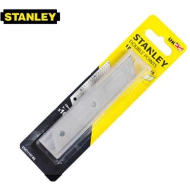 Imagem de Stanley - Lâmina de reposição p/ estilete 18mm c/ 15 pontos de corte (