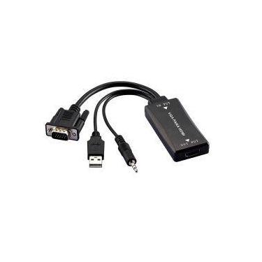 Imagem de Conversor vga x hdmi c audio full hd - Multilaser