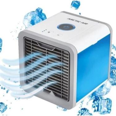 Imagem de Ar Condicionado Portátil Climatizador Pequeno LED 110v/220v - Mini Ar 