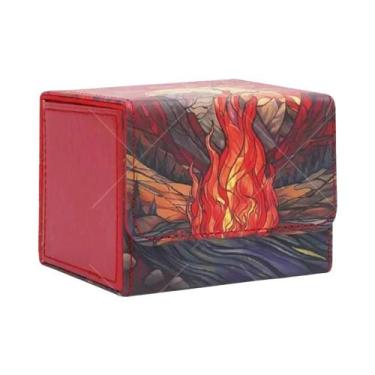 Imagem de Caixa De Armazenamento De Cartas Em Couro PU De Alta Qualidade Para 14
