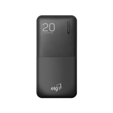 Imagem de Power Bank ELG Pro 20000mAh Preto