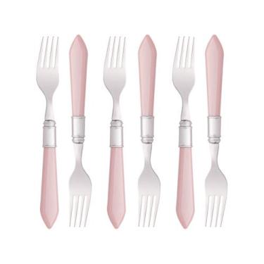 Imagem de Jogo de Garfos de Mesa Lyor Inox Mother Pearl - 6 Peças
