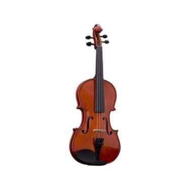Imagem de Violino VA-12 1-2 com 4 Microafinadores em Liga de Alumínio Tamanho 1-2 Amadeirado Harmonics