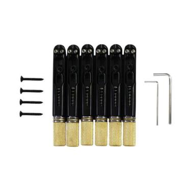 Imagem de Ponte Para Guitarra Elétrica Headless 10.5mm Com Selins De Latão Croma