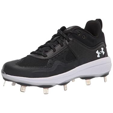 Imagem de Under Armour Tênis feminino de softbol Glyde Mt, Preto (001)/Preto, 7