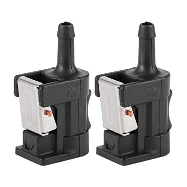 Imagem de Para 6e5-24305-06-00 Gorgeri 2 peças conector de mangueira de combustível do motor marinho adequado para 8 mm de popa conector rápido de substituição 6E5-24305-06-00