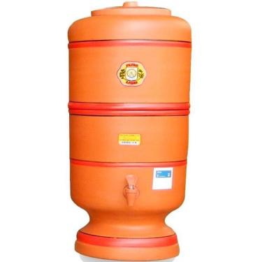 Imagem de Filtro De Barro 10 Litros E 3 Velas Tripla Ação