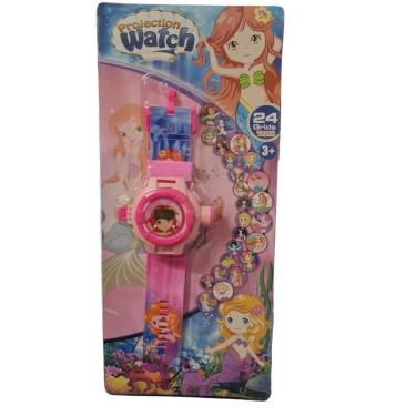 Imagem de Relógio Digital Infantil Projetor Com Imagens Sereia Meninas