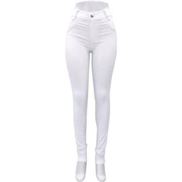 Imagem de Kit 3 Calças Jeans Feminina Enfermagem Branca - Versase Jeans