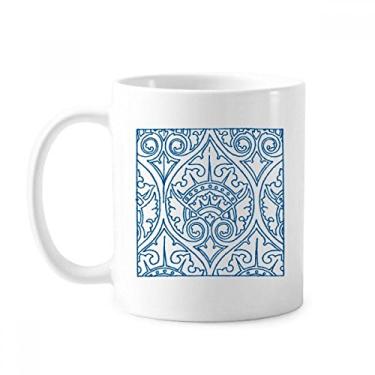 Imagem de Talavera Caneca decorativa com estampa de ilustração cerâmica cerâmica café xícara de porcelana louça