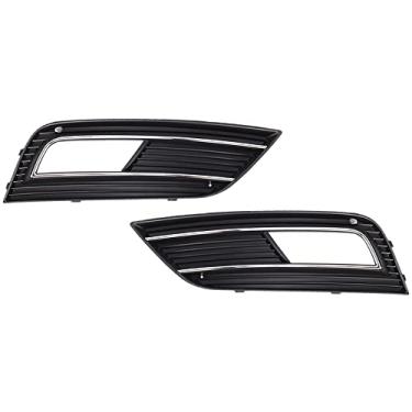 Imagem de JESYMBX Para Audi A4 Quattro B8 B9 2013-2016 Para-choque dianteiro inferior farol de neblina tampa da grade 8KD807681B 8KD807682B