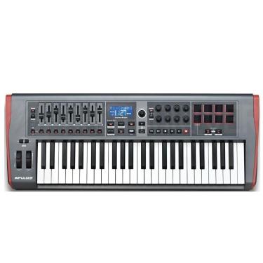 Imagem de Teclado Controlador Novation Impulse 49 Midi USB 49 Teclas Ação Semi-pesadas