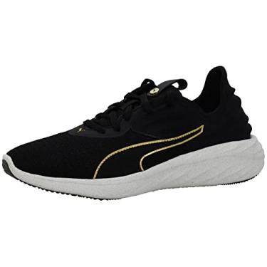 Imagem de PUMA Sapato de corrida 3D feminino Better Foam Emerge, Preto/time dourado, 6.5