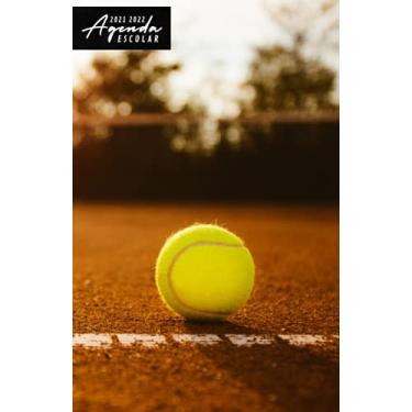 Imagem de Agenda Escolar 2021-2022 Tenis: Agendas 2021-2022 dia por pagina | Planificador diario para niñas y niños Jugadores | material escolar Ideal para ... Primario colegio secundaria | Portada Tennis