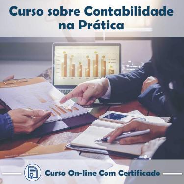 Imagem de Curso online em videoaula sobre Contabilidade na Prática com Certificado + 2 brindes