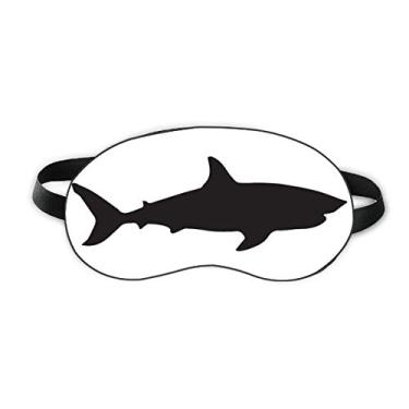 Imagem de Docile Blue Ocean Shark Fierce Fish Sleep Eye Shield Soft Night Vlindfold Shade Cover