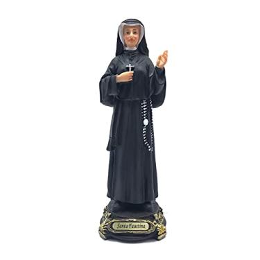 Imagem de Imagem Santa Faustina Resina 20 Cm