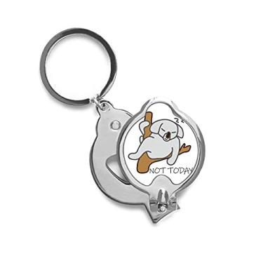 Imagem de Bolsa de árvore de urso, galho de árvore, braço para dormir, cortador de unhas de dedo tesoura de aço inoxidável