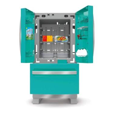 Imagem de Brinquedo Refrigerador Side By Side Mini Chef - Xalingo
